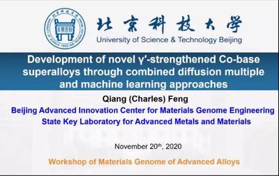 2020年上海大學-香港城市大學先進合金材料基因學術研討會 納米材料研發新進展
